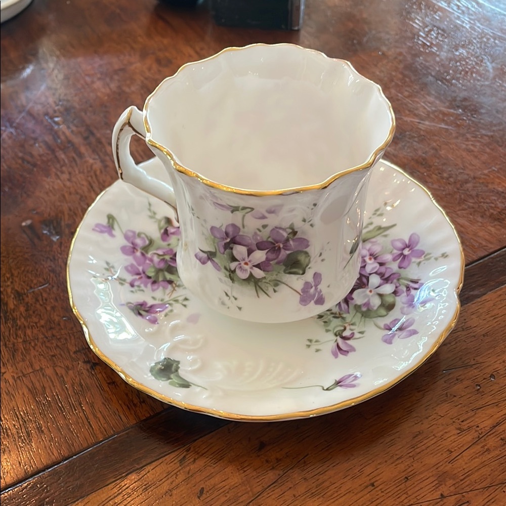 Vintage teacup and saucer
